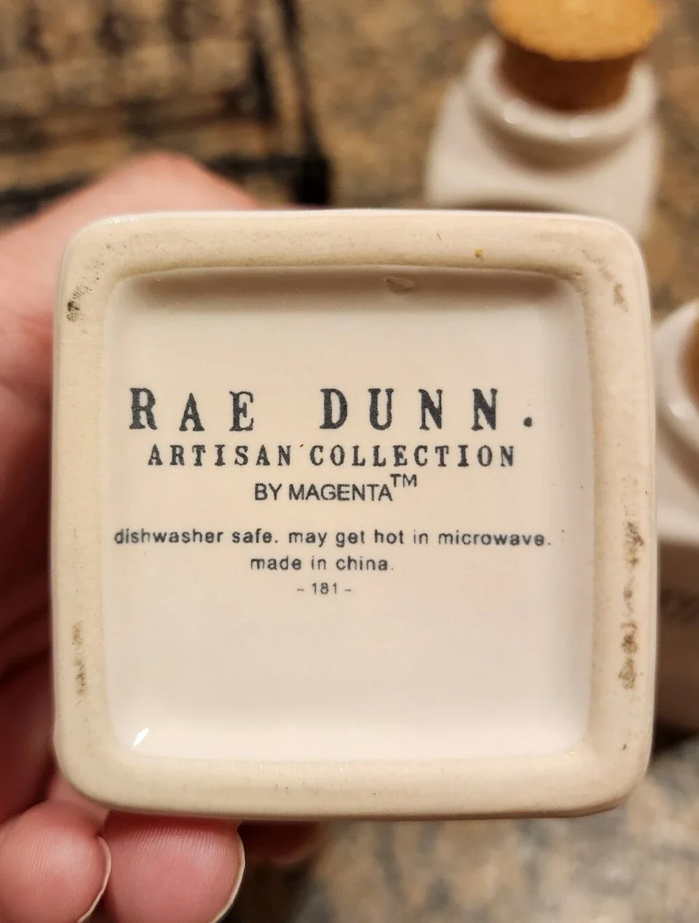 Rae Dunn features spice